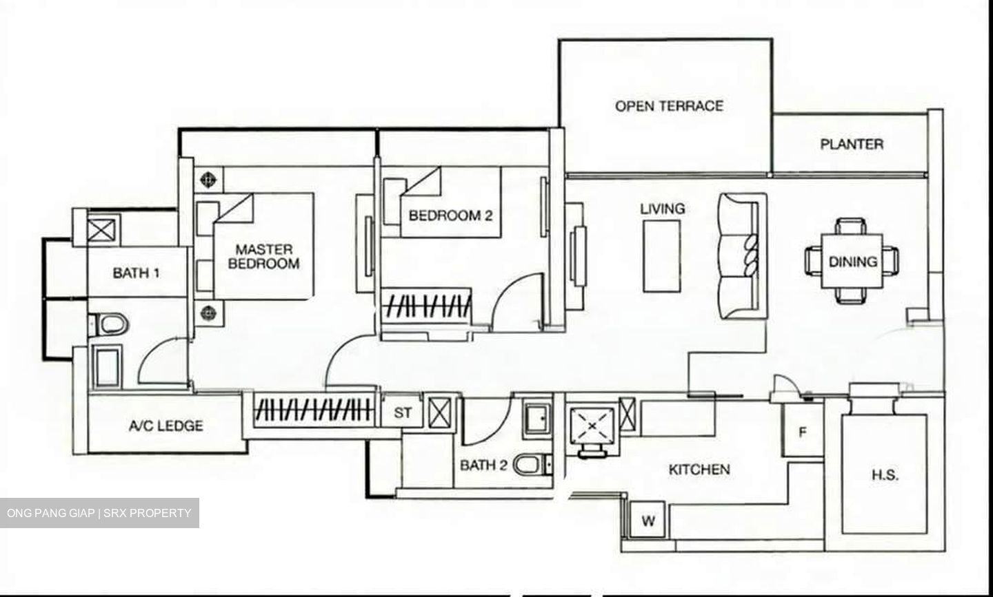 The Riverine By The Park (D12), Apartment #579548941